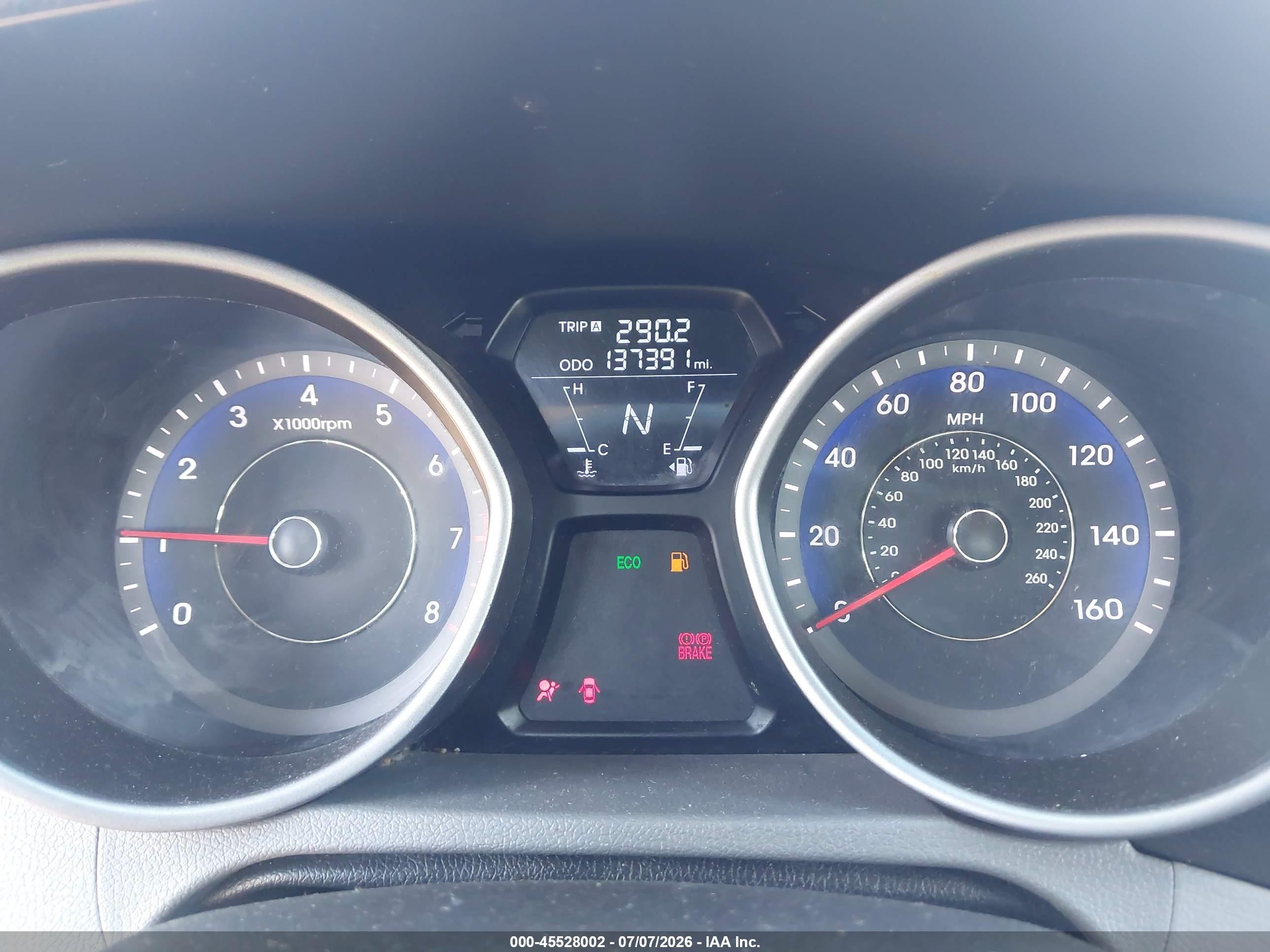2012 Hyundai Elantra Gls (ulsan Plant) Black vin: KMHDH4AE6CU456718