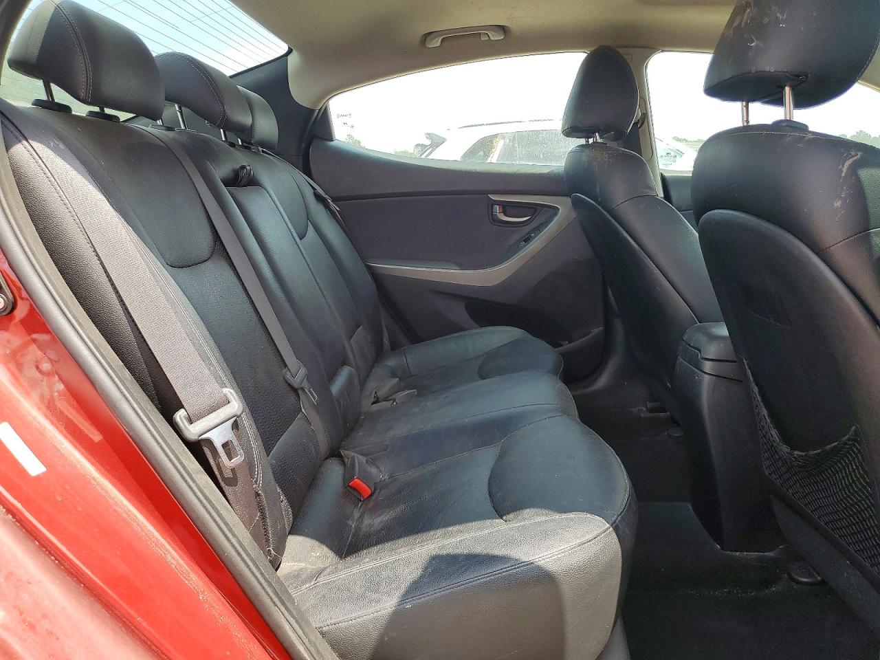 2012 Hyundai Elantra Limited Бордовый vin: KMHDH4AE6CU460266