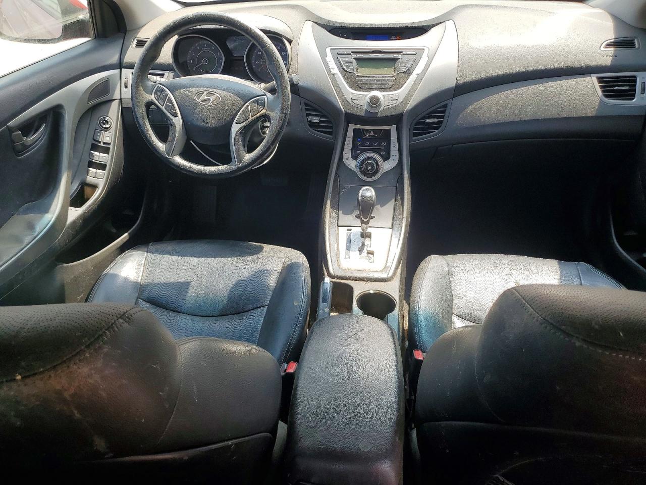 2012 Hyundai Elantra Limited Бордовый vin: KMHDH4AE6CU460266