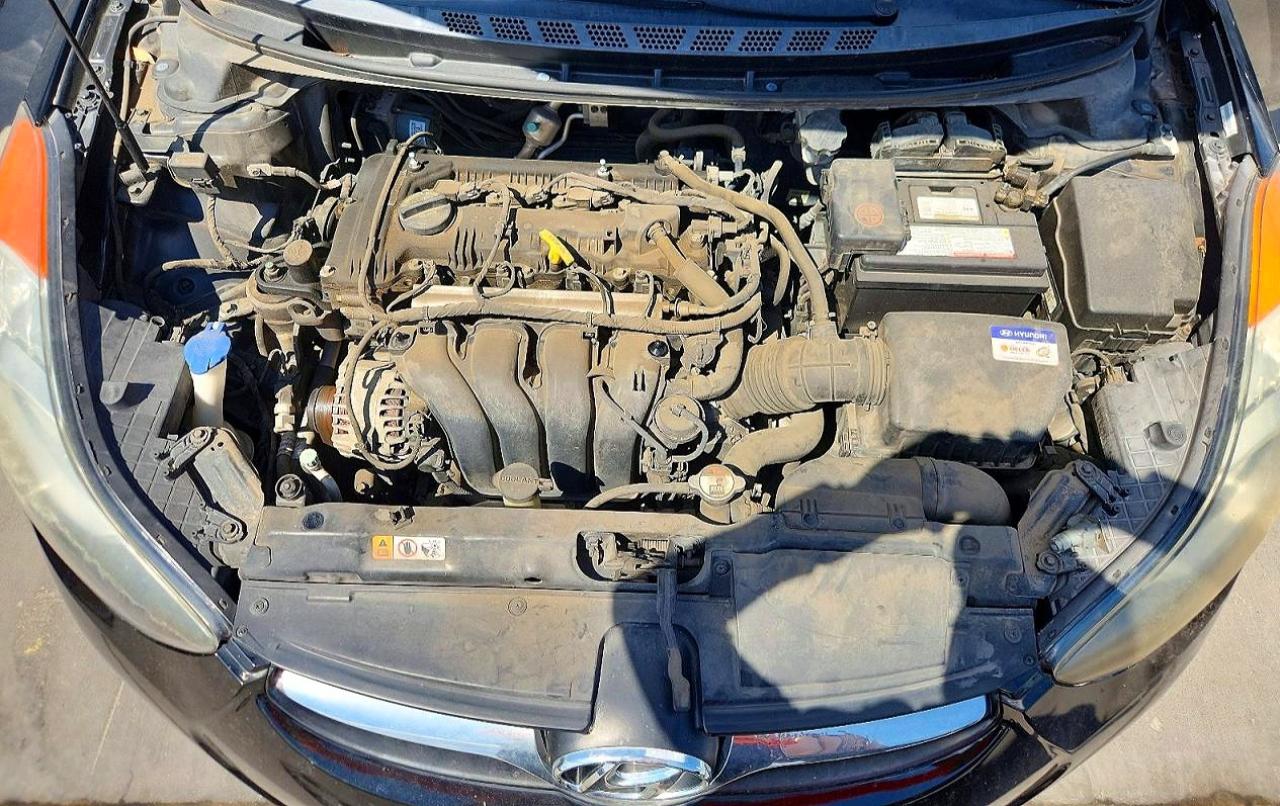 2012 Hyundai Elantra Gls Black vin: KMHDH4AE6CU464785