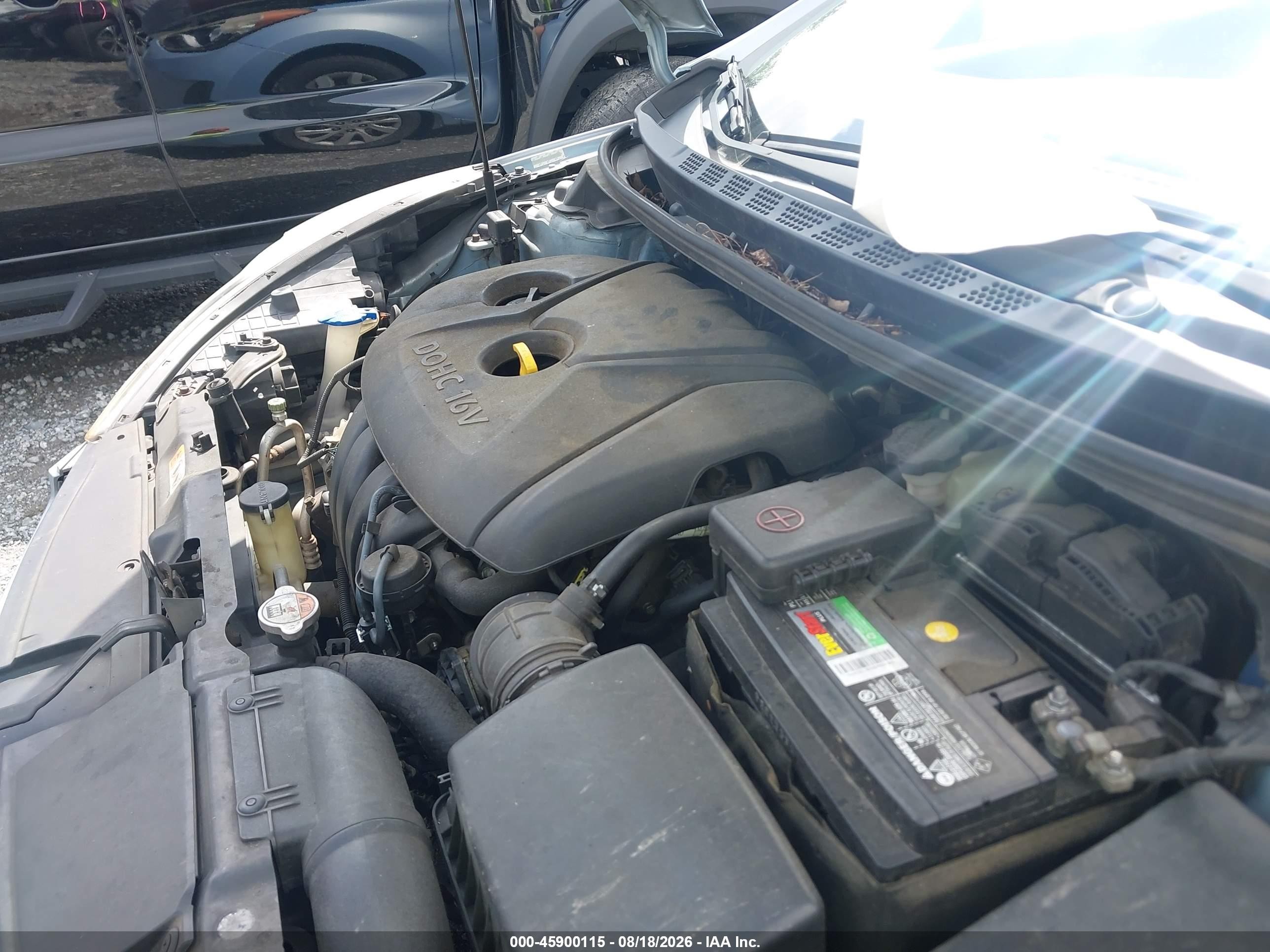 2013 Hyundai Elantra Gls (ulsan Plant) Light Blue vin: KMHDH4AE6DU484570