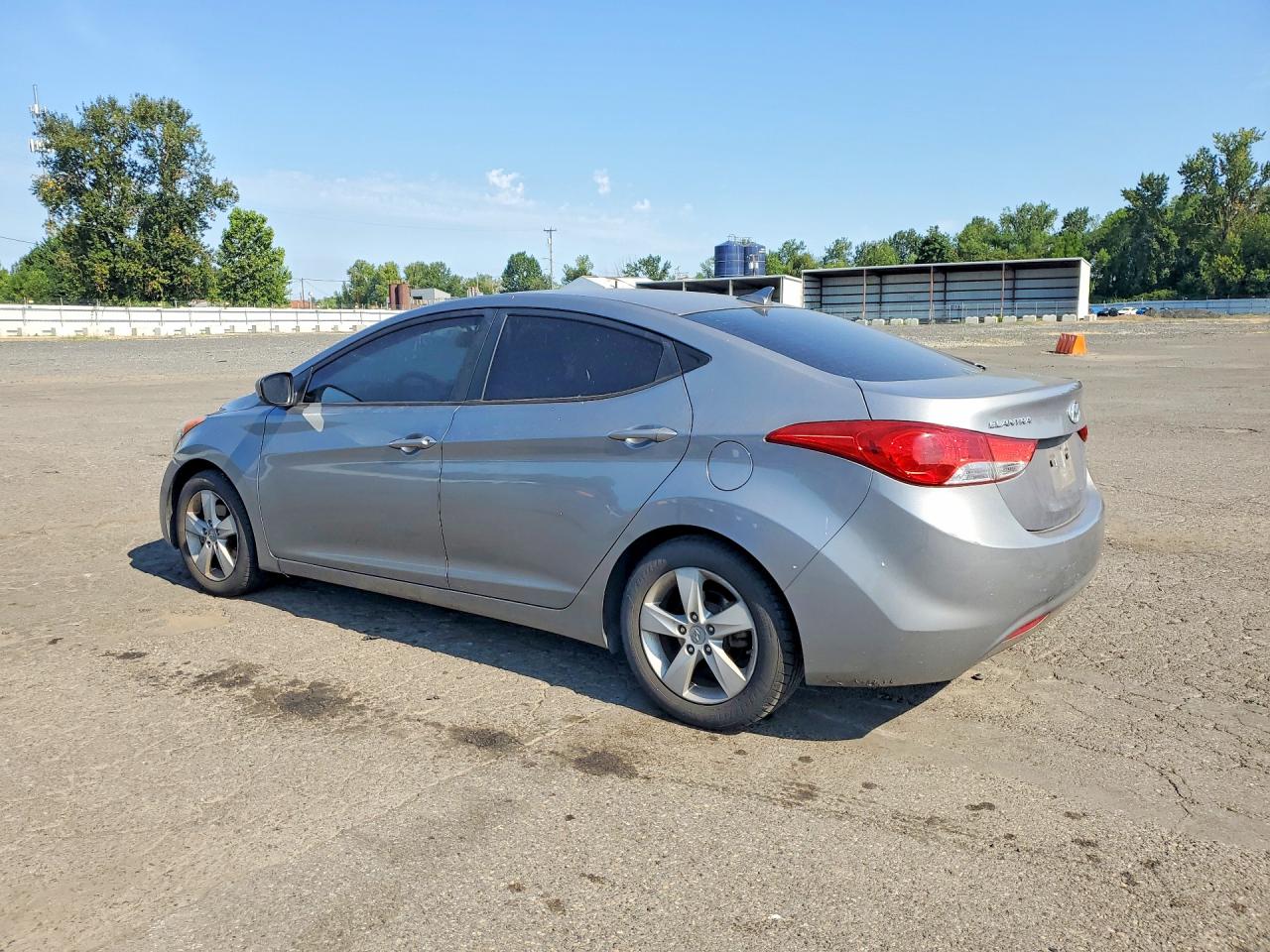 2013 Hyundai Elantra Gls Серый vin: KMHDH4AE6DU489722