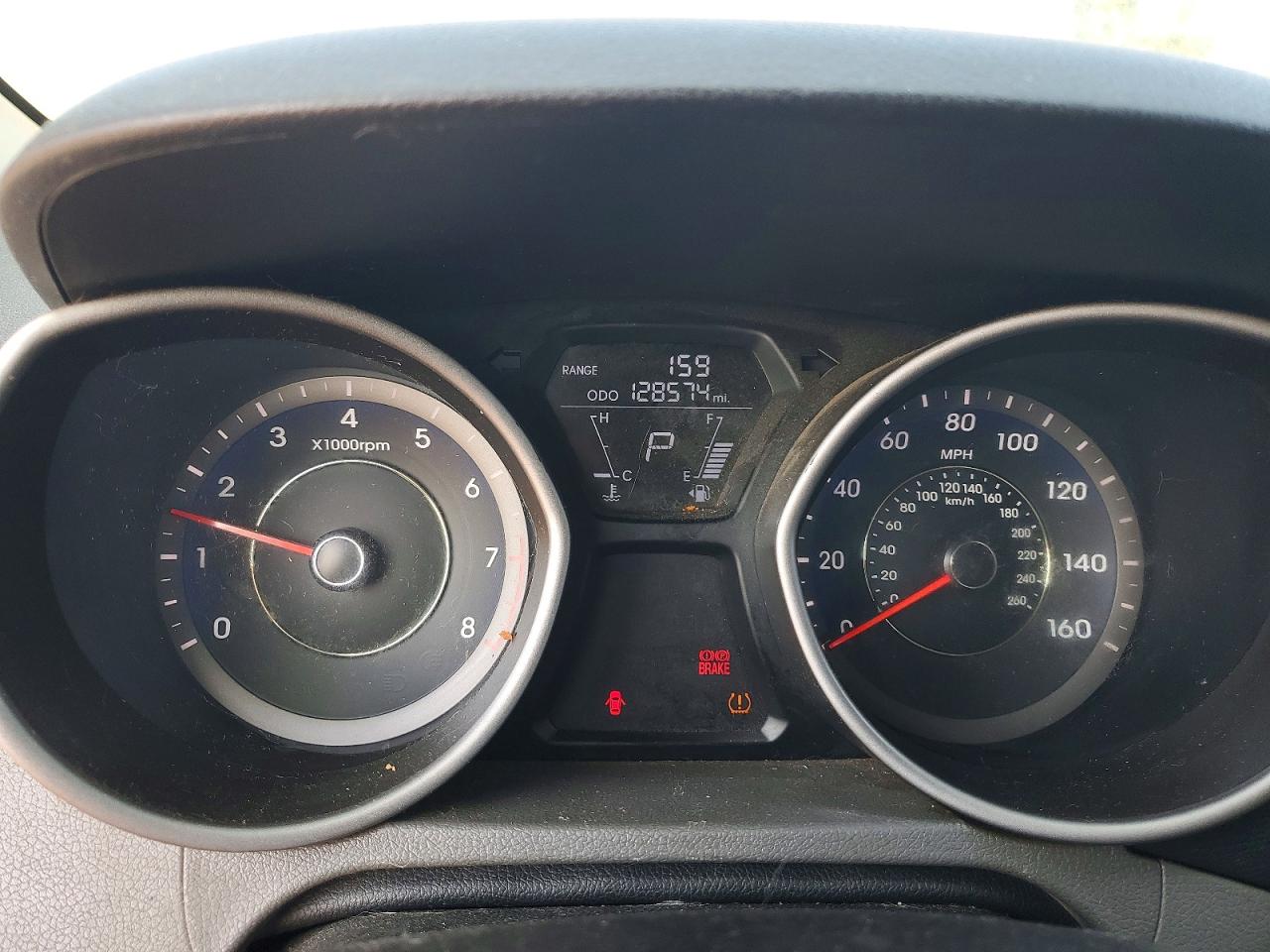 2013 Hyundai Elantra Gls Серый vin: KMHDH4AE6DU489722