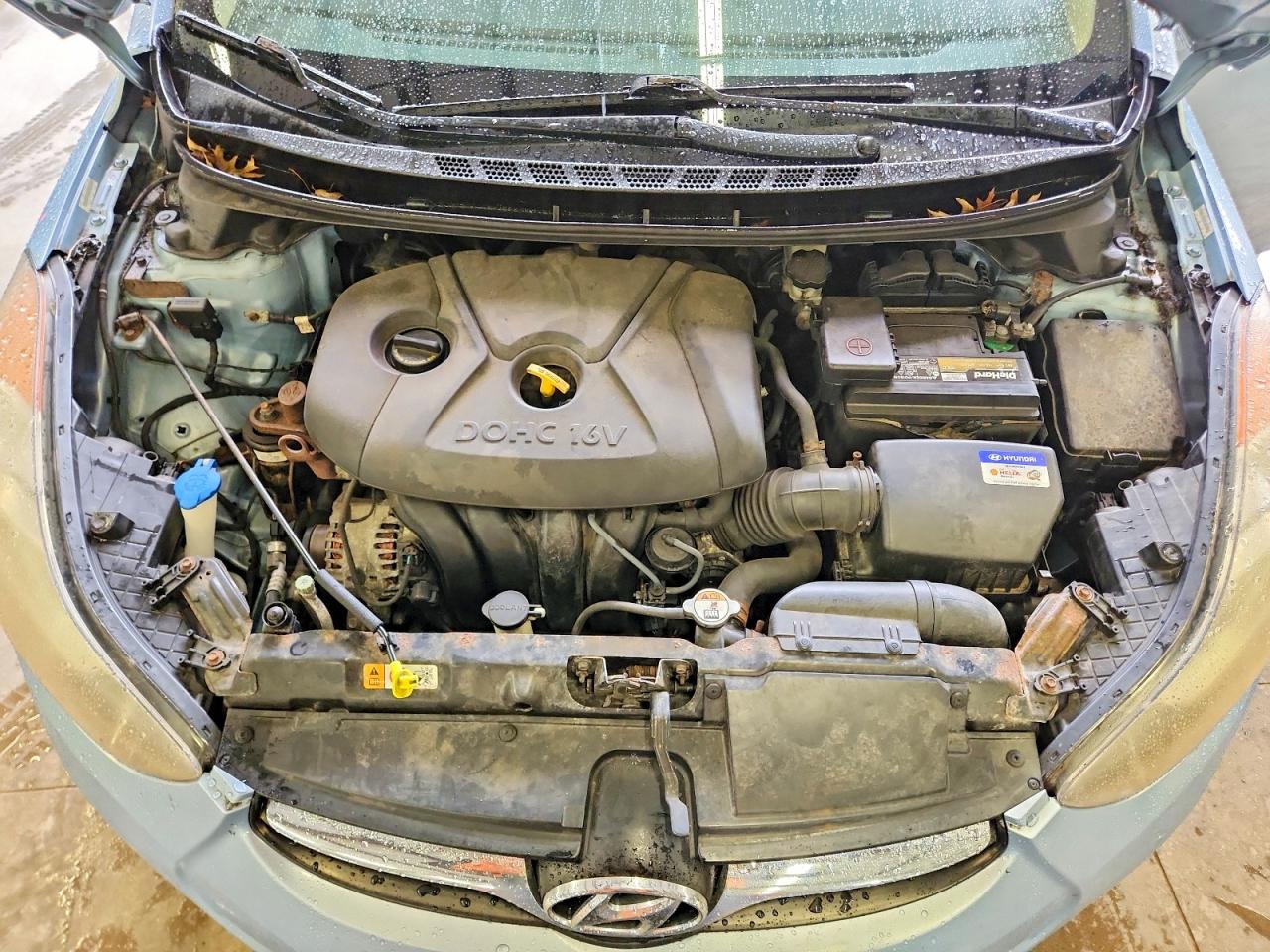 2013 Hyundai Elantra Gls Blue vin: KMHDH4AE6DU495407