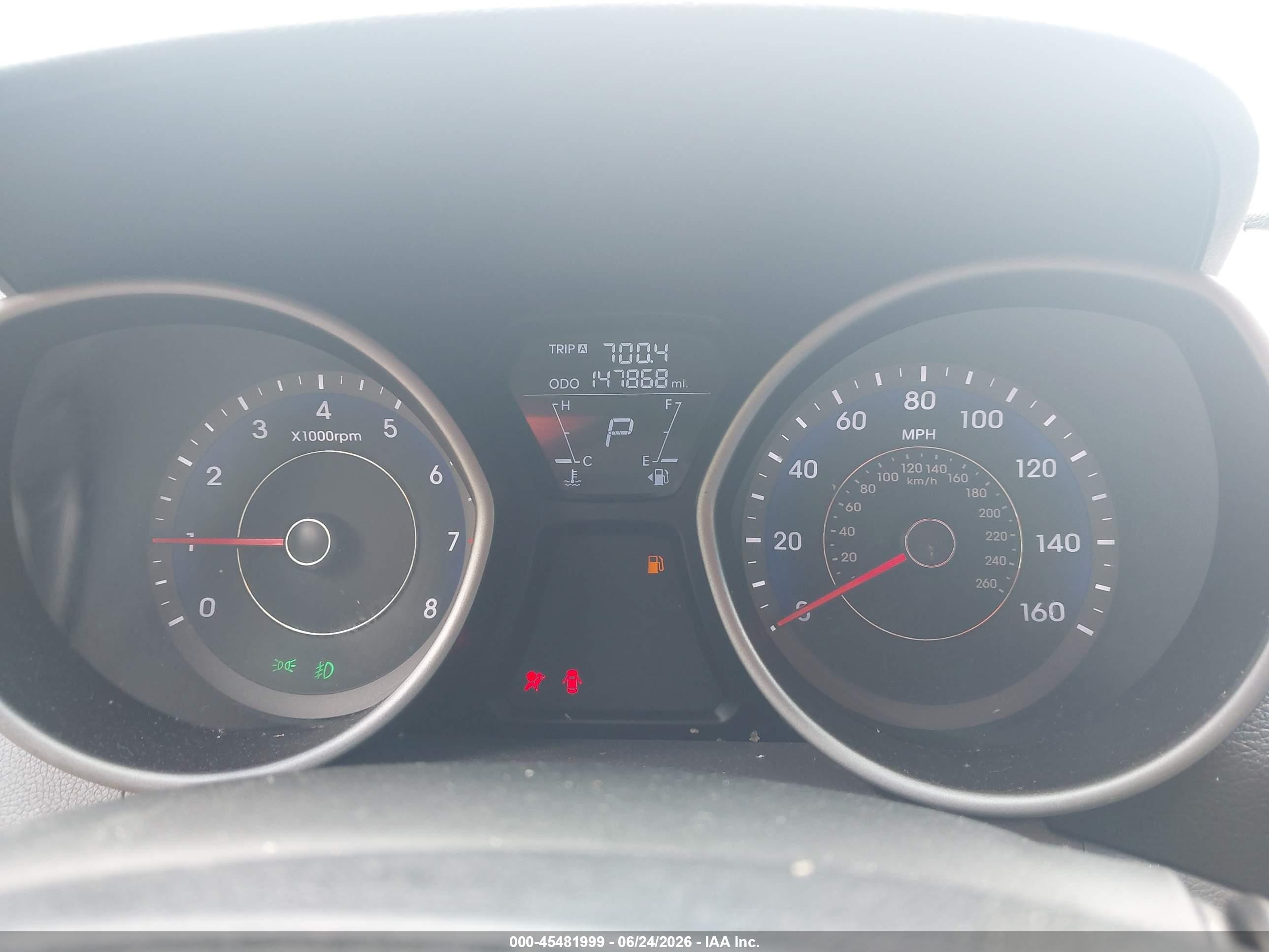 2013 Hyundai Elantra Gls Черный vin: KMHDH4AE6DU503540