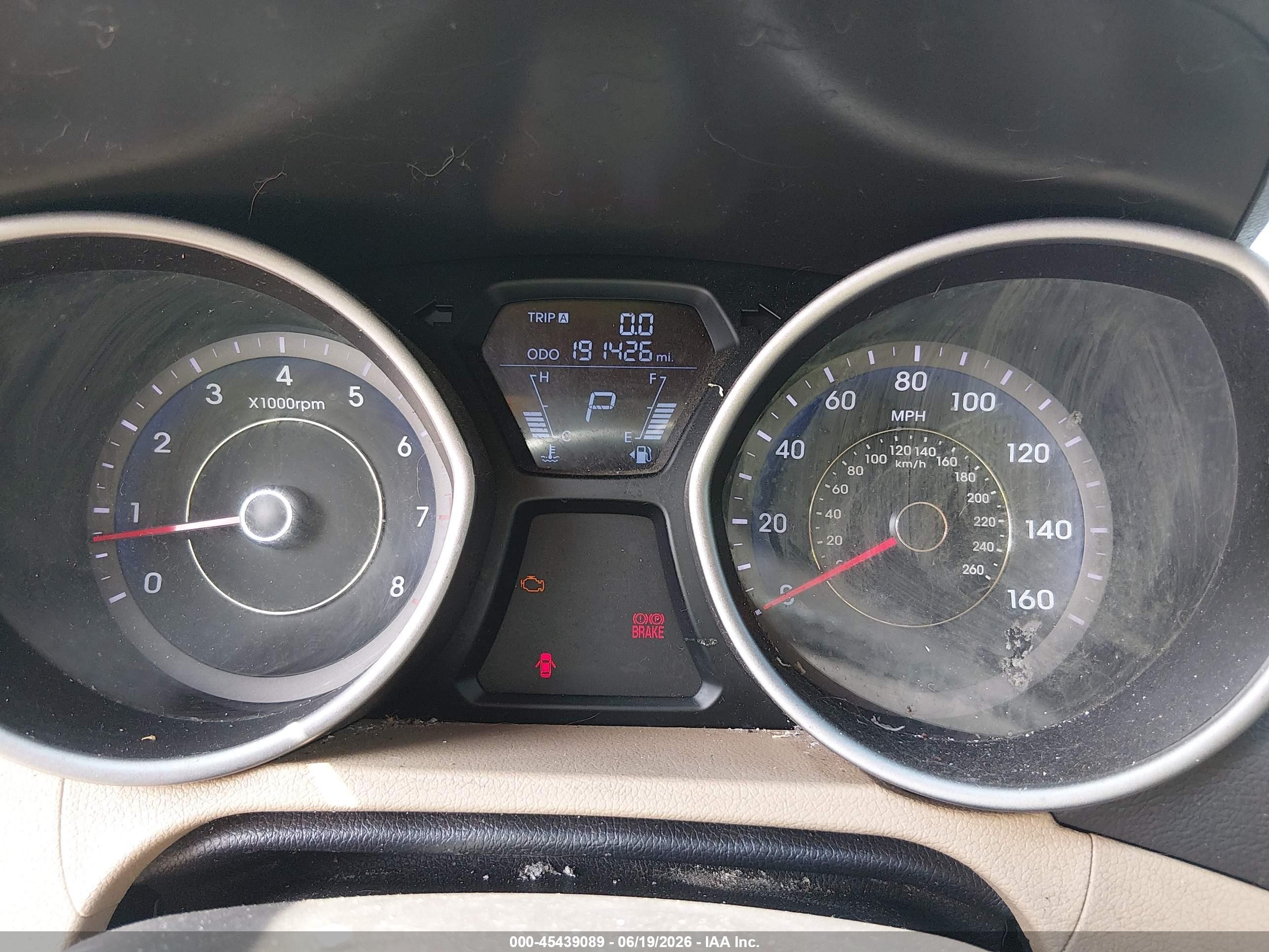 2013 Hyundai Elantra Limited Black vin: KMHDH4AE6DU508897