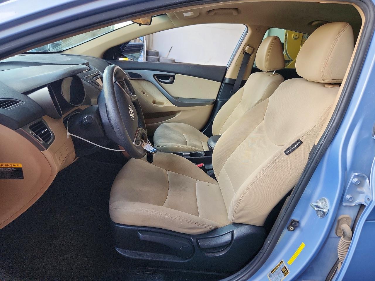 2013 Hyundai Elantra Gls Blue vin: KMHDH4AE6DU537834