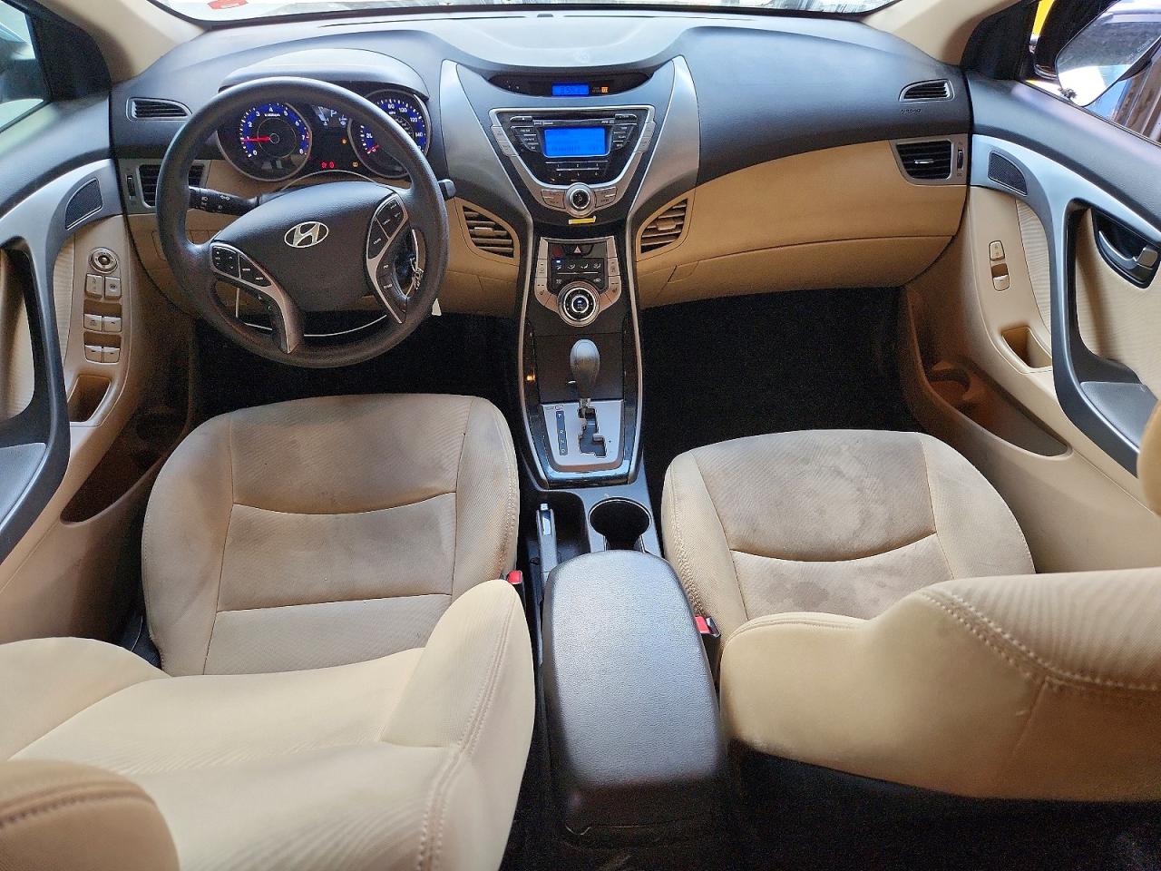 2013 Hyundai Elantra Gls Blue vin: KMHDH4AE6DU537834