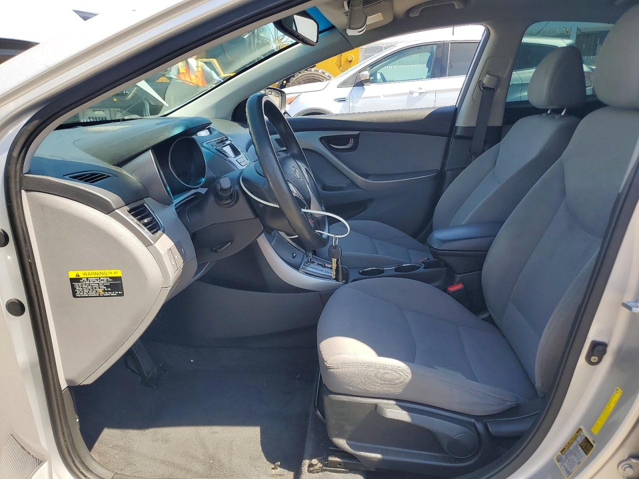 2013 Hyundai Elantra Gls Silver vin: KMHDH4AE6DU565231