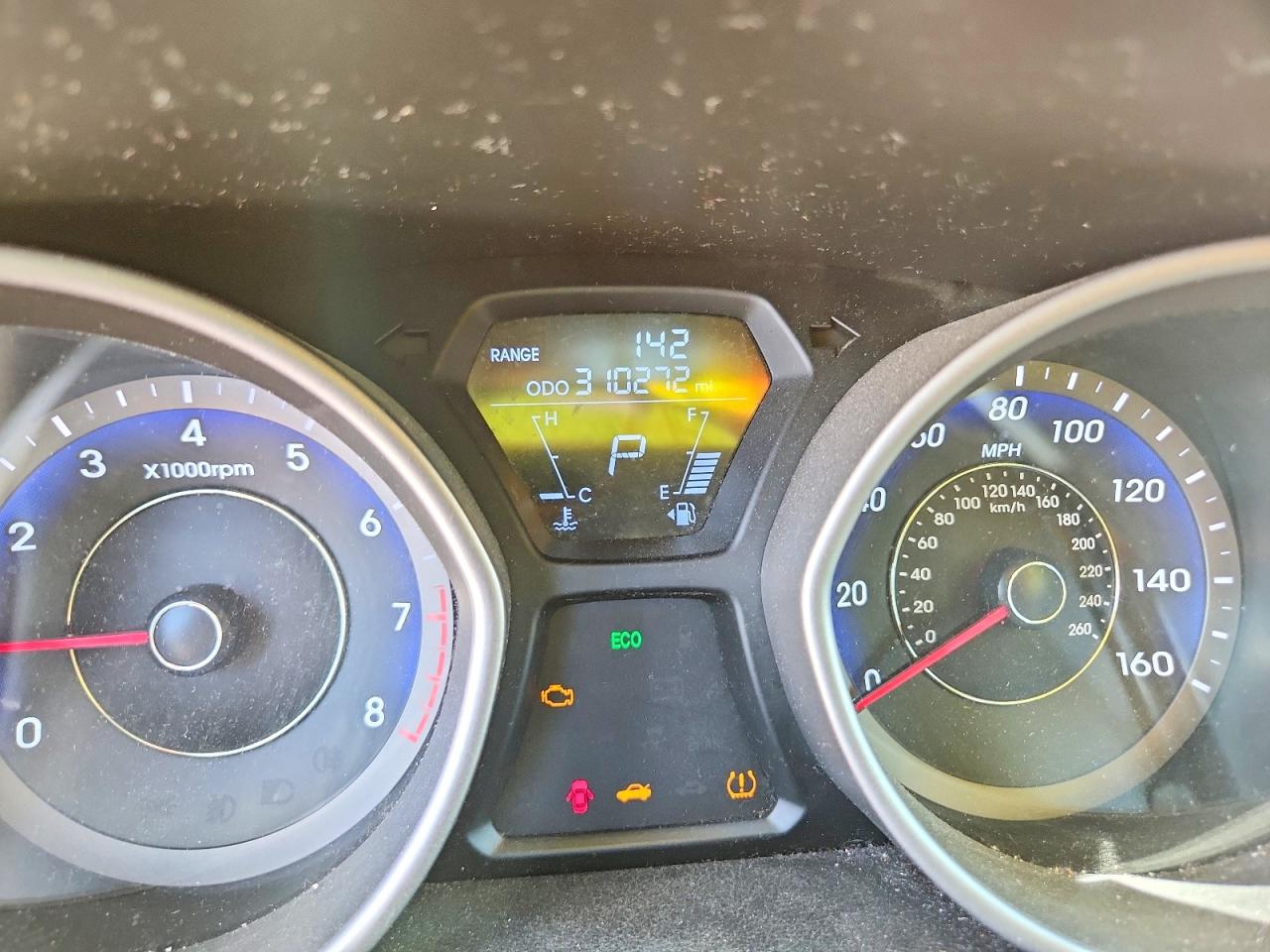 2013 Hyundai Elantra Limited Gray vin: KMHDH4AE6DU580151