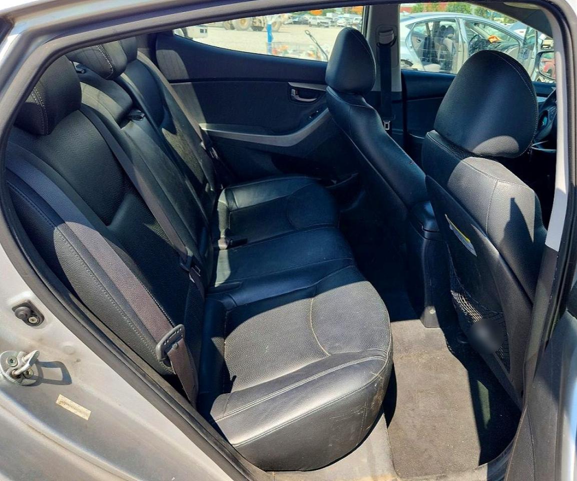 2013 Hyundai Elantra Limited Gray vin: KMHDH4AE6DU580151