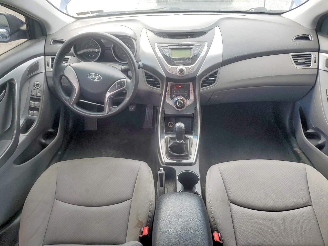 2013 Hyundai Elantra Gls Blue vin: KMHDH4AE6DU601452