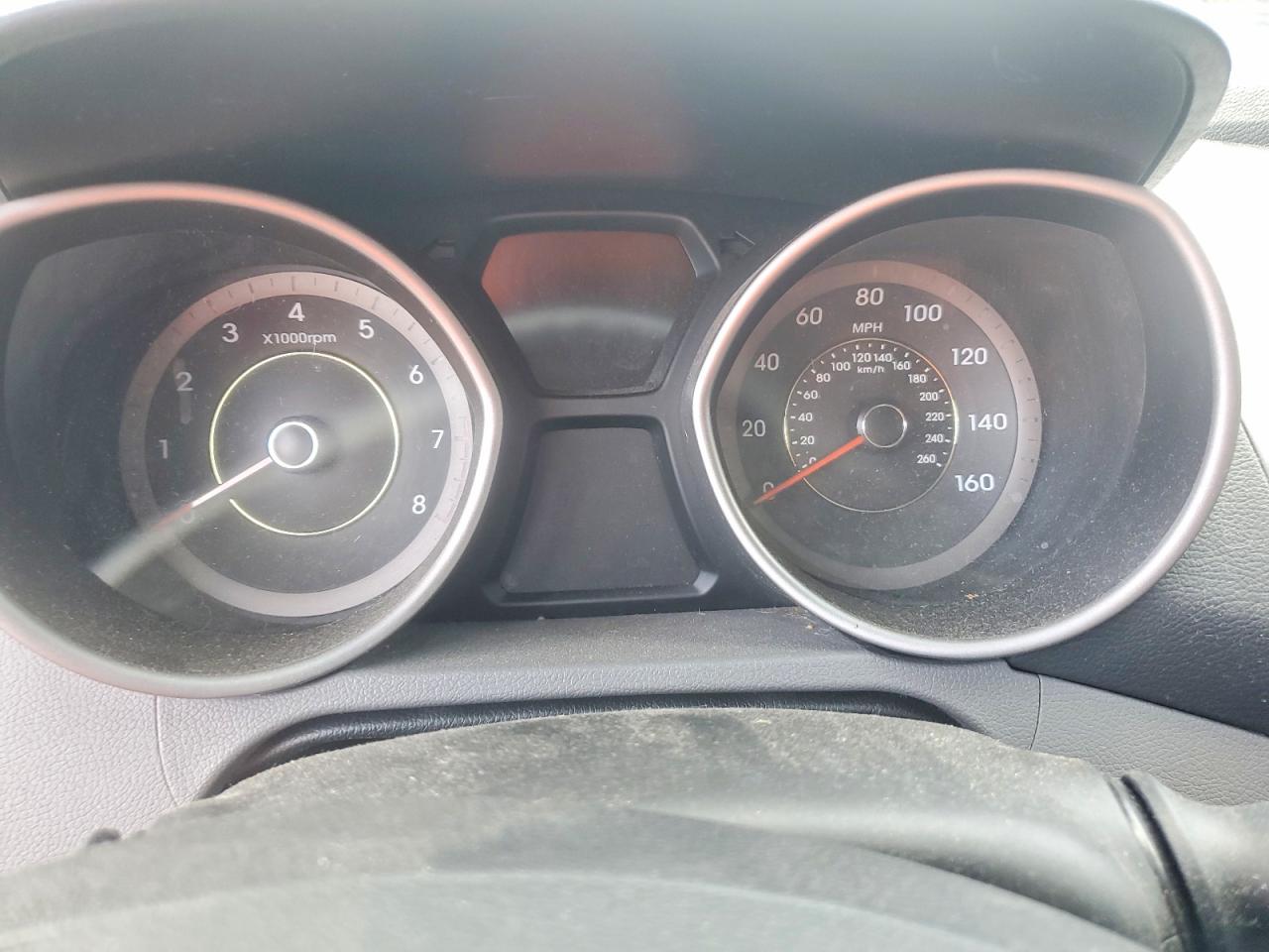 2013 Hyundai Elantra Gls Blue vin: KMHDH4AE6DU601452