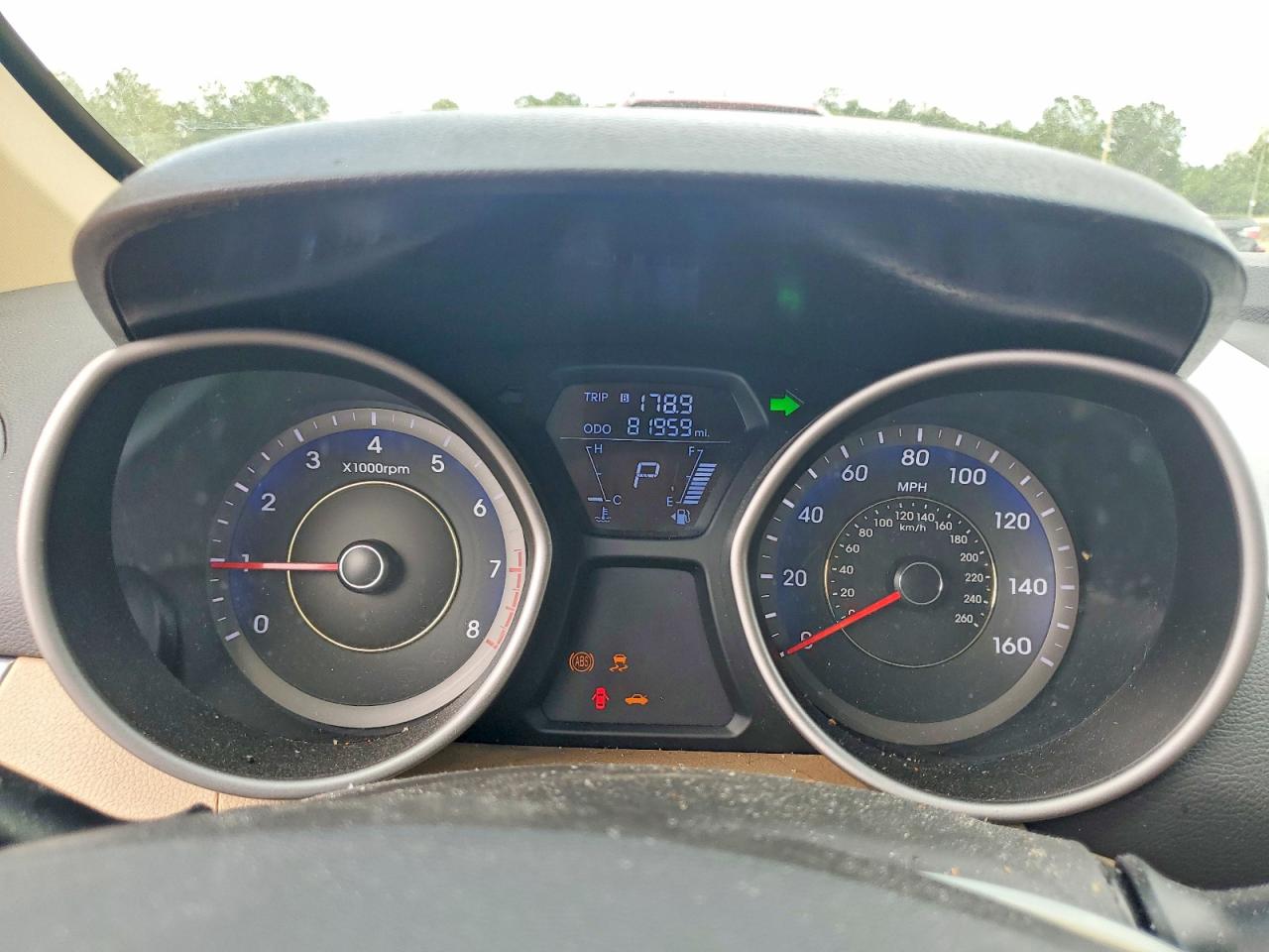 2013 Hyundai Elantra Gls Red vin: KMHDH4AE6DU747334