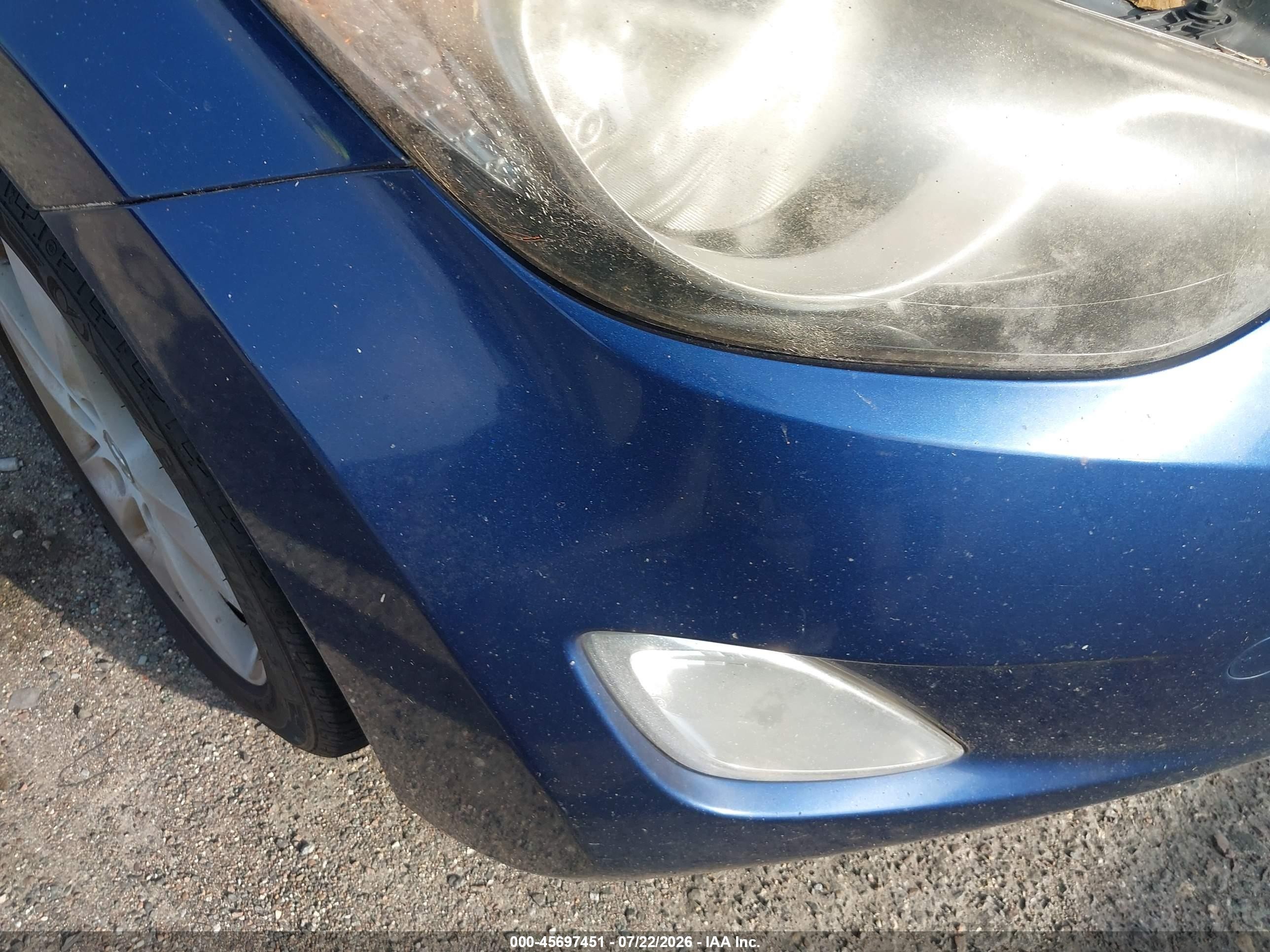 2013 Hyundai Elantra Gls Blue vin: KMHDH4AE6DU748659
