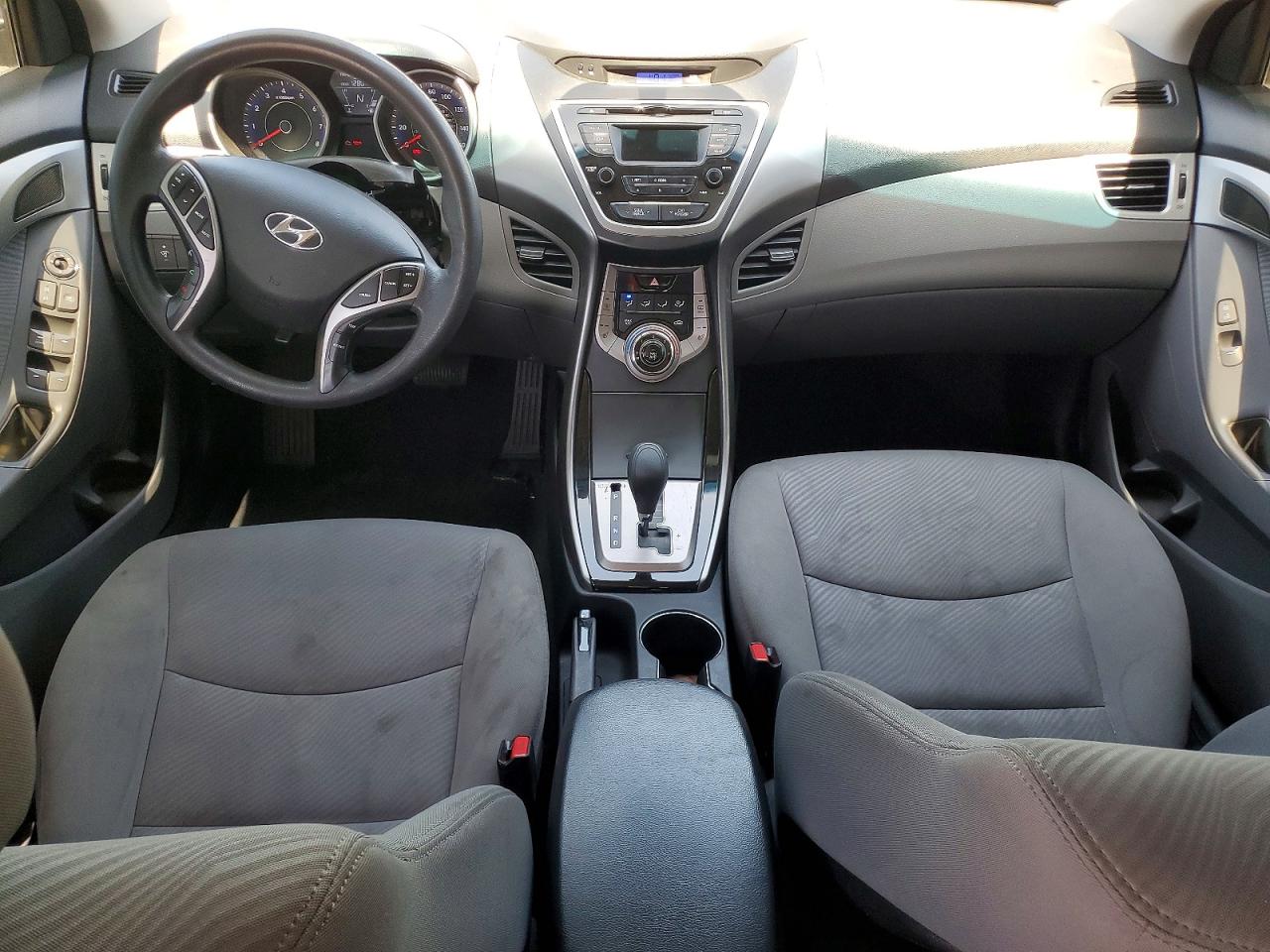 2013 Hyundai Elantra Gls Gray vin: KMHDH4AE6DU794153