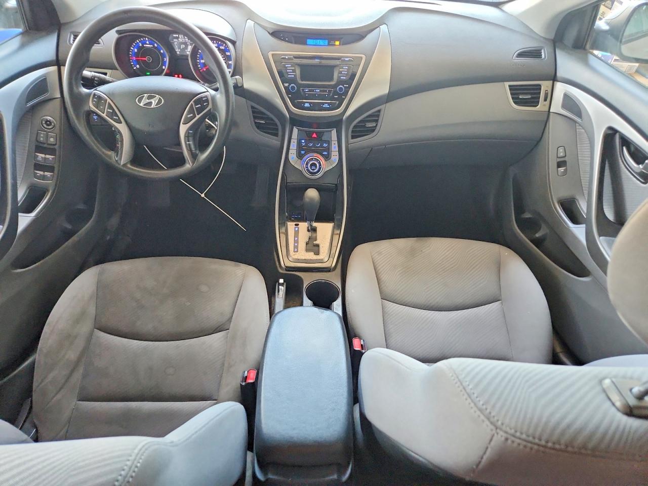 2013 Hyundai Elantra Gls Silver vin: KMHDH4AE6DU814465