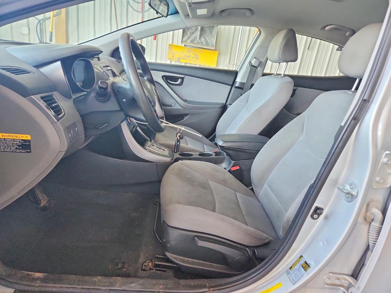 2013 Hyundai Elantra Gls Silver vin: KMHDH4AE6DU814465