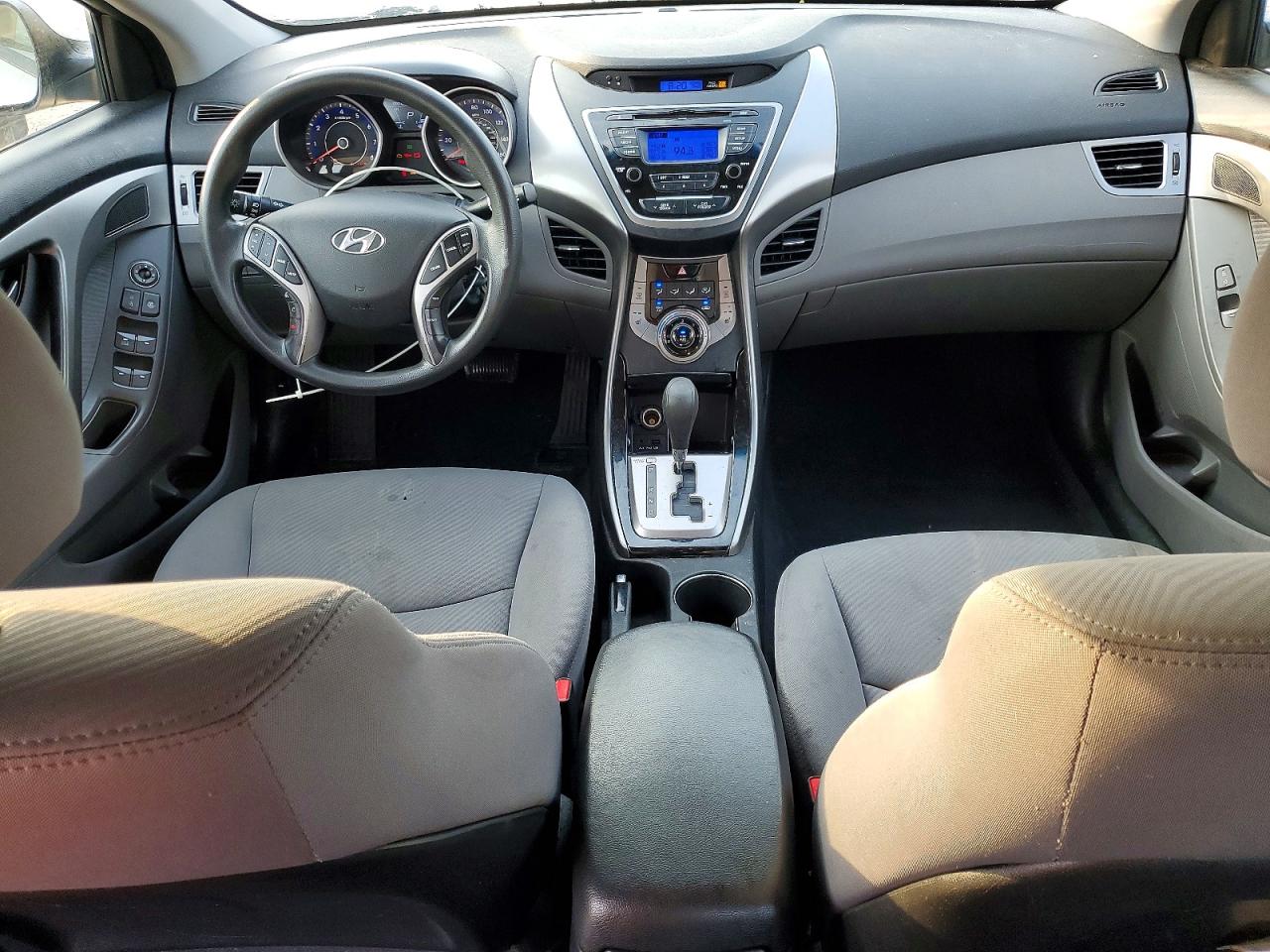 2013 Hyundai Elantra Gls Silver vin: KMHDH4AE6DU846333