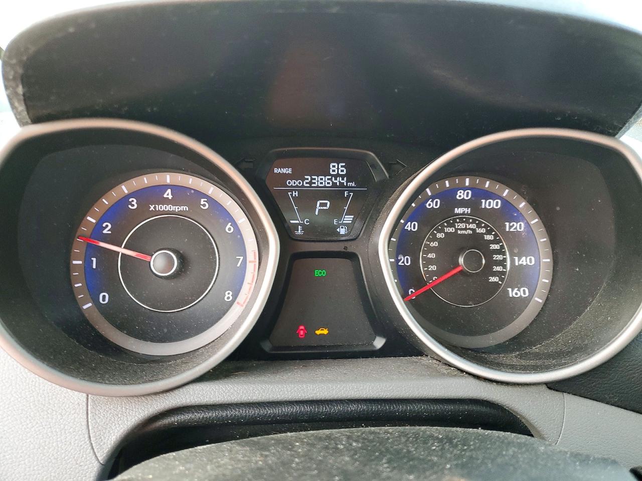 2013 Hyundai Elantra Gls Silver vin: KMHDH4AE6DU846333