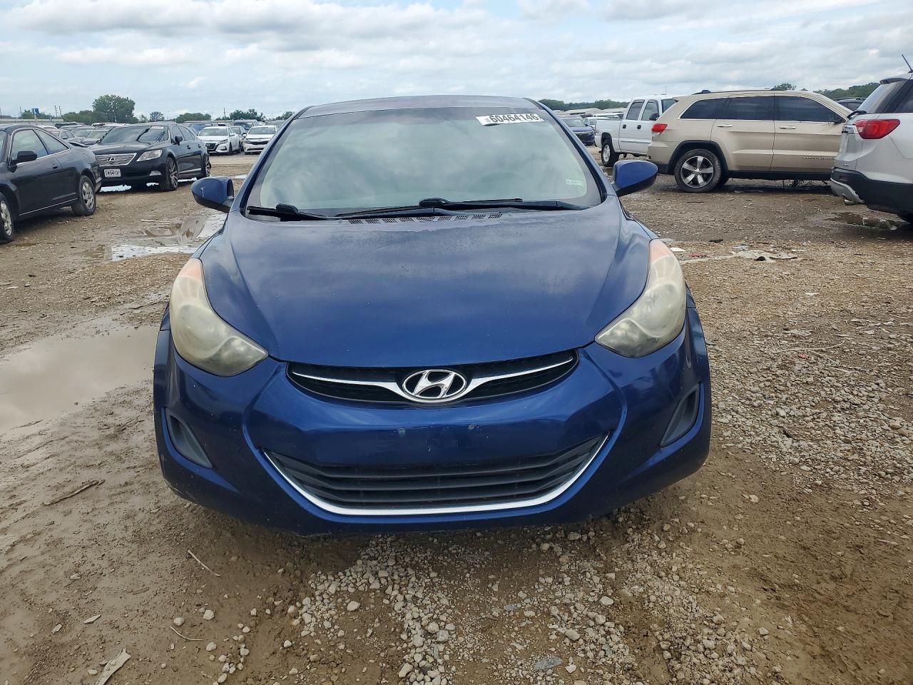 2013 Hyundai Elantra Gls Blue vin: KMHDH4AE6DU868719