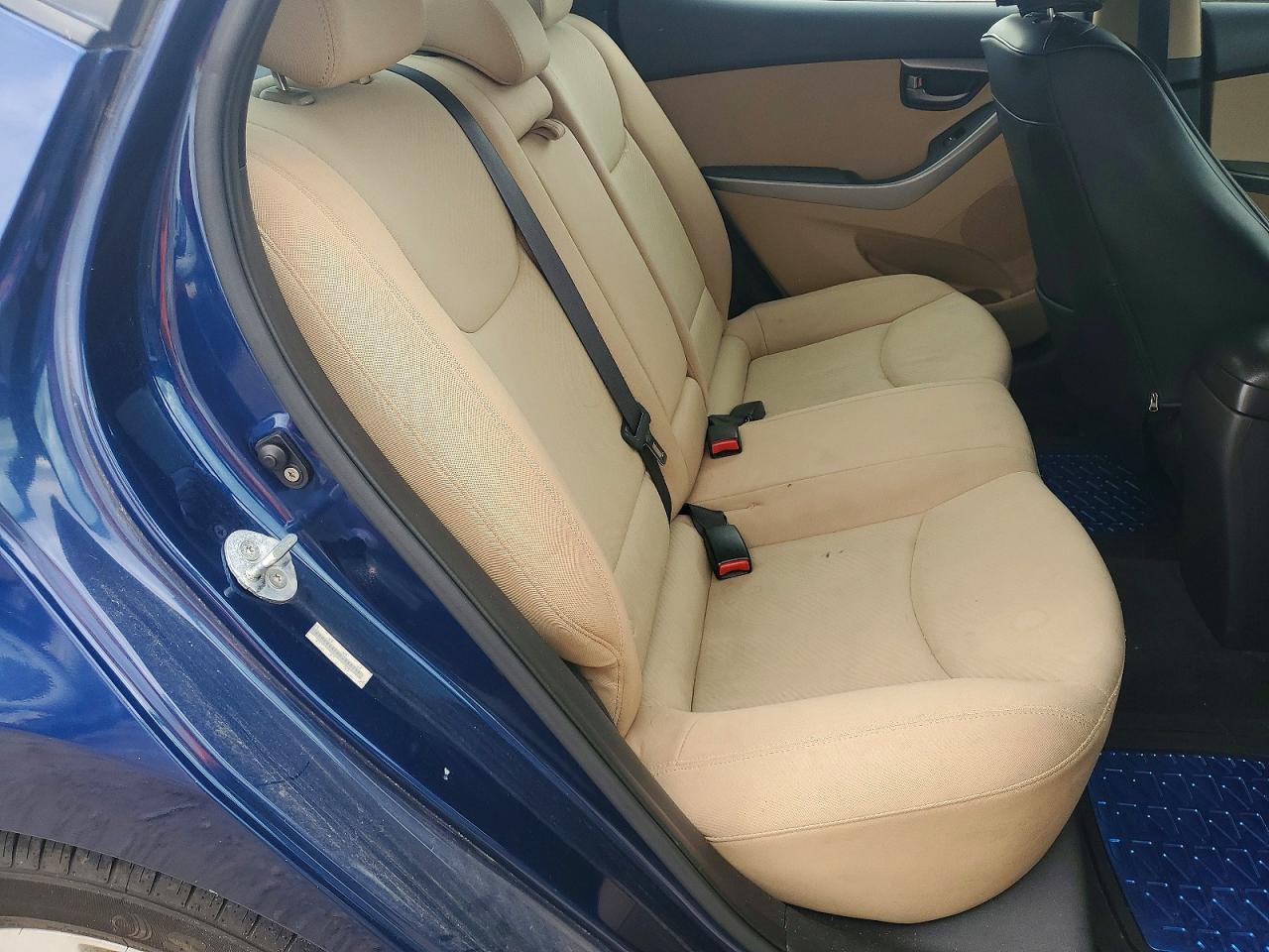 2013 Hyundai Elantra Gls Blue vin: KMHDH4AE6DU868719
