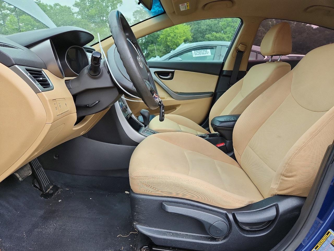 2013 Hyundai Elantra Gls Blue vin: KMHDH4AE6DU877064
