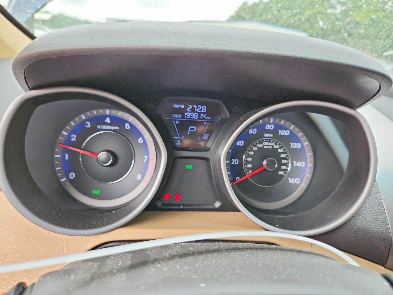 2013 Hyundai Elantra Gls Blue vin: KMHDH4AE6DU877064