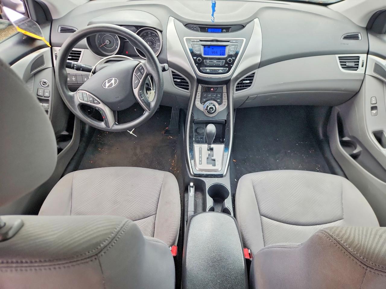 2013 Hyundai Elantra Gls Серый vin: KMHDH4AE6DU901850