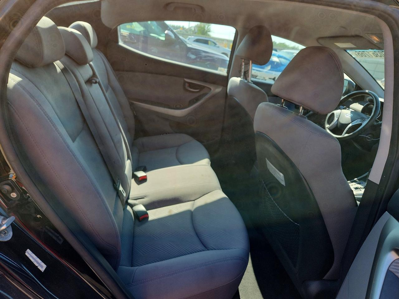 2013 Hyundai Elantra Gls Black vin: KMHDH4AE6DU903615