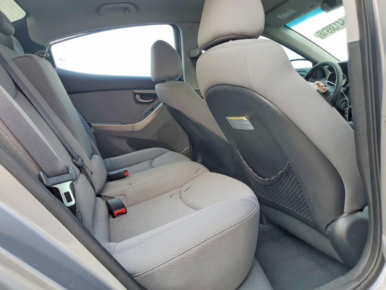 2013 Hyundai Elantra Gls Gray vin: KMHDH4AE6DU907812