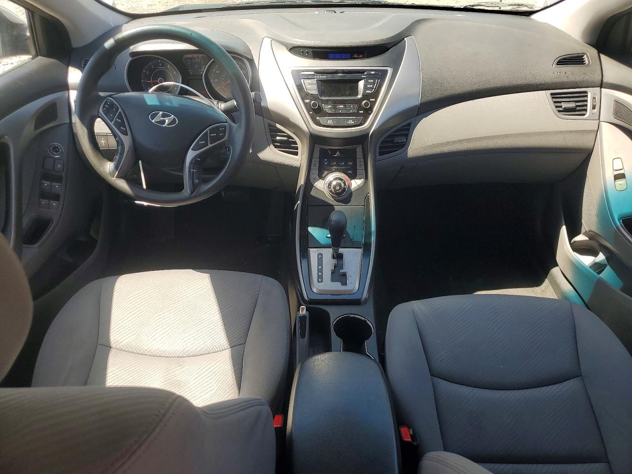 2013 Hyundai Elantra Gls Silver vin: KMHDH4AE6DU932855
