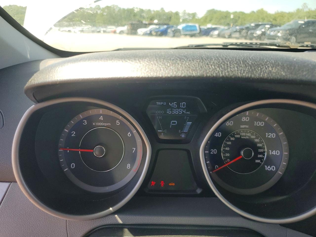 2013 Hyundai Elantra Gls Silver vin: KMHDH4AE6DU932855