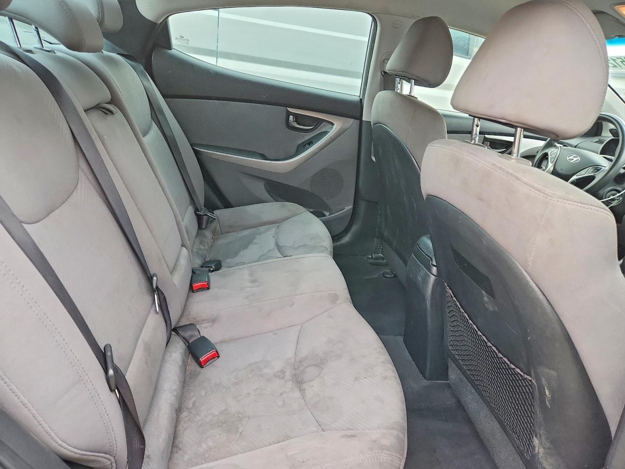 2013 Hyundai Elantra Gls Silver vin: KMHDH4AE6DU949798