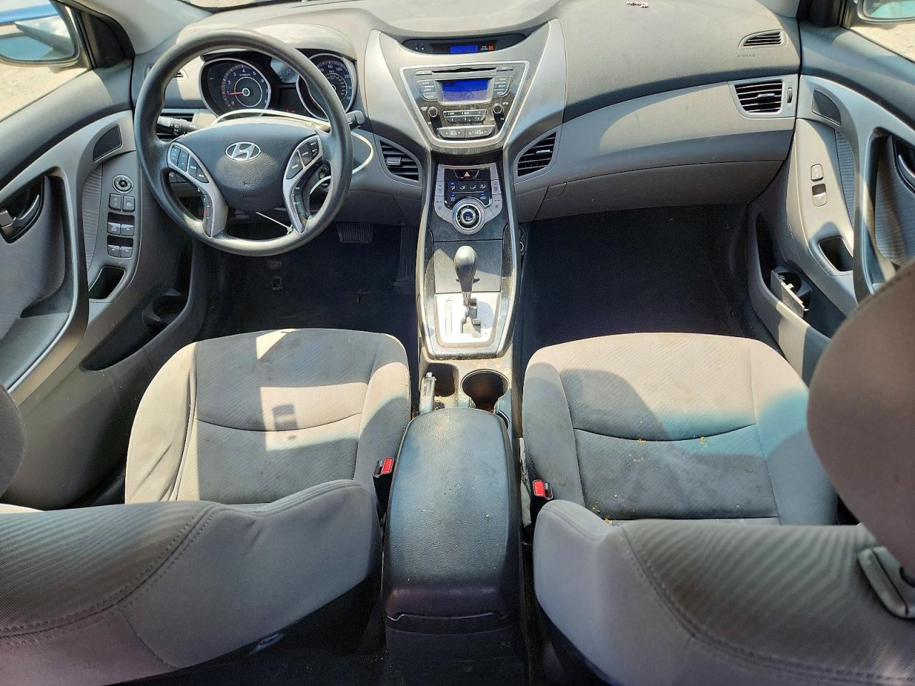 2013 Hyundai Elantra Gls Blue vin: KMHDH4AE6DU958355