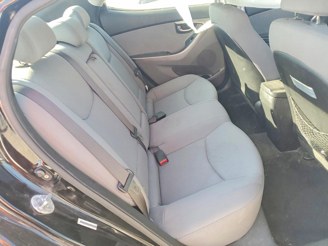 2013 Hyundai Elantra Gls Black vin: KMHDH4AE6DU961031