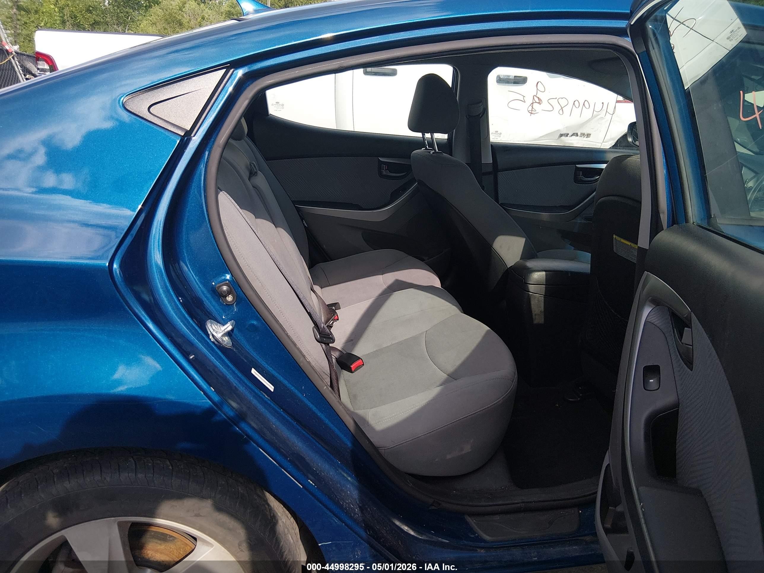 2013 Hyundai Elantra Gls Синий vin: KMHDH4AE6DU998032