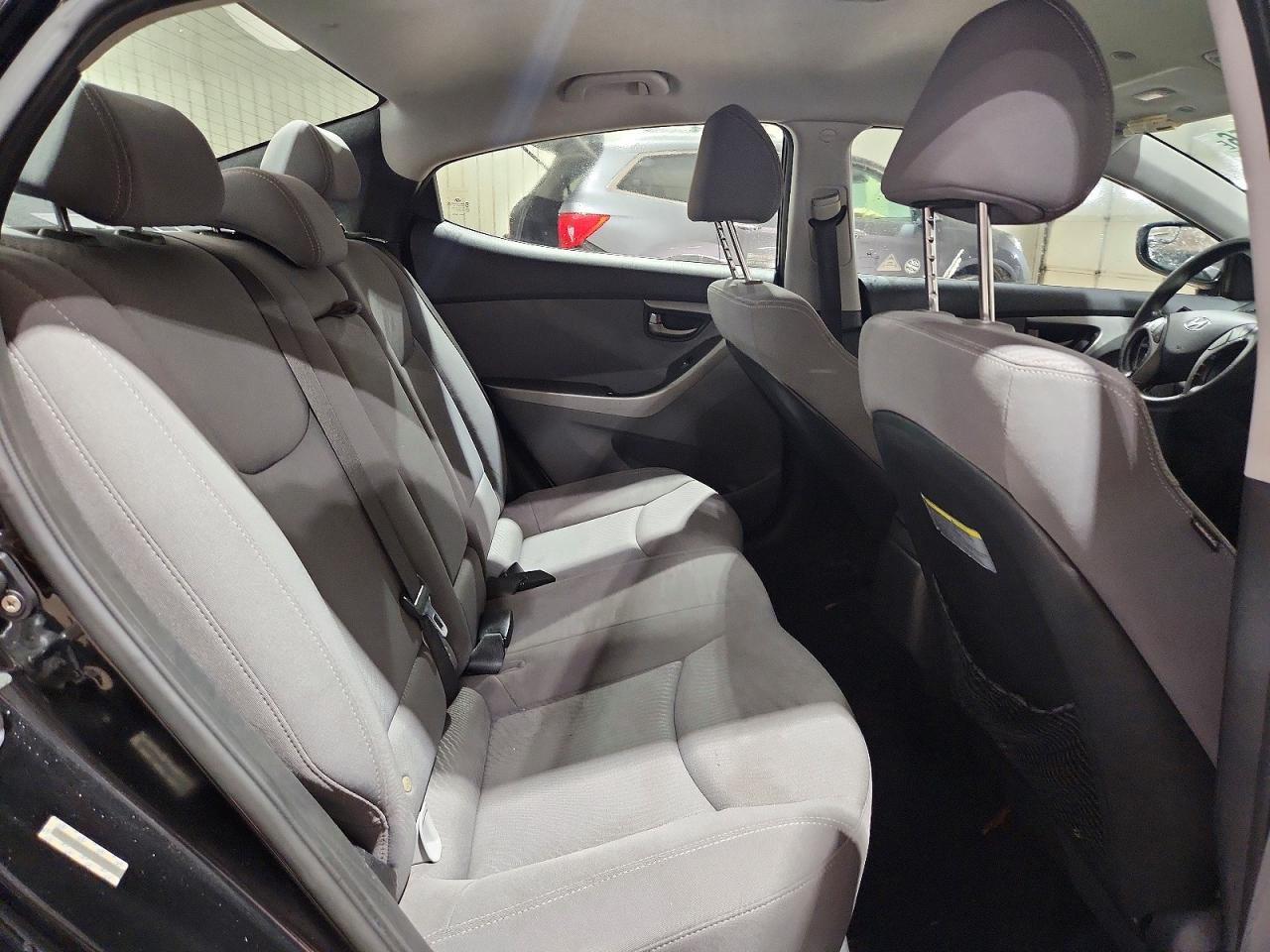 2014 Hyundai Elantra Se Black vin: KMHDH4AE6EU029364