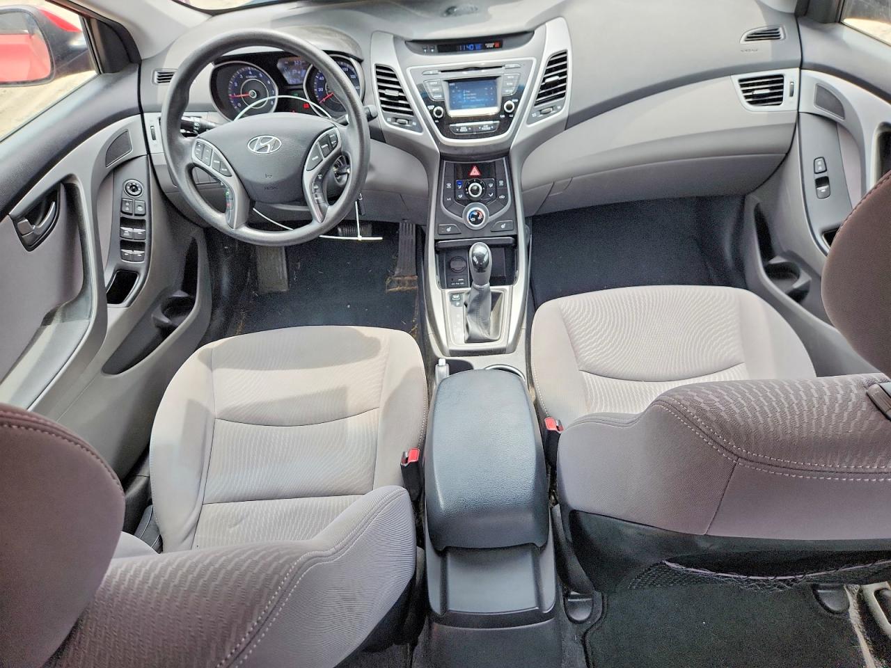 2014 Hyundai Elantra Se Red vin: KMHDH4AE6EU031311
