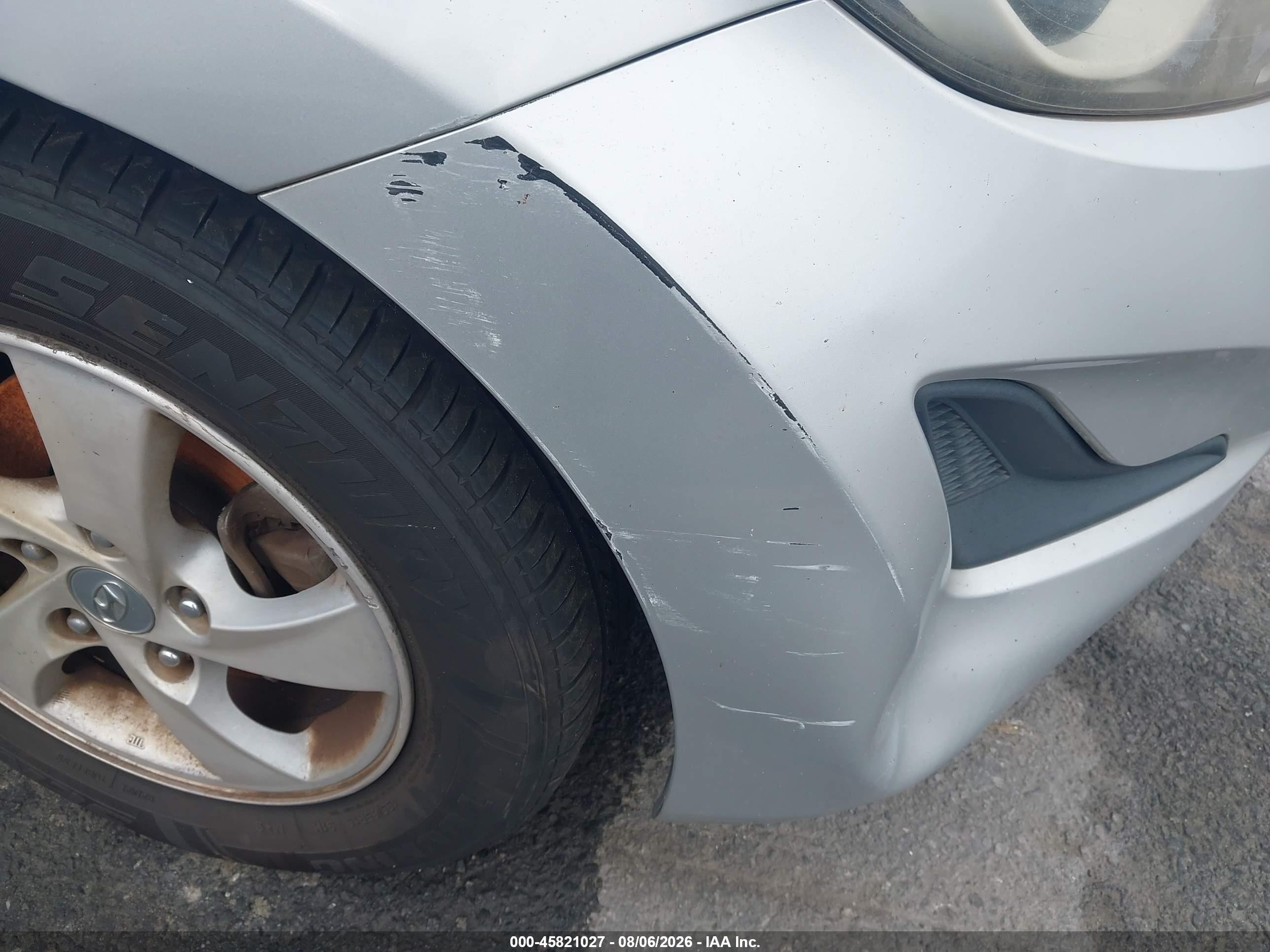2014 Hyundai Elantra Se Серебряный vin: KMHDH4AE6EU048786