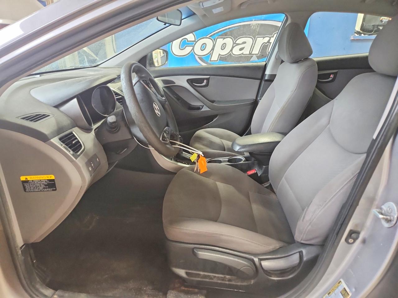 2014 Hyundai Elantra Se Silver vin: KMHDH4AE6EU086812