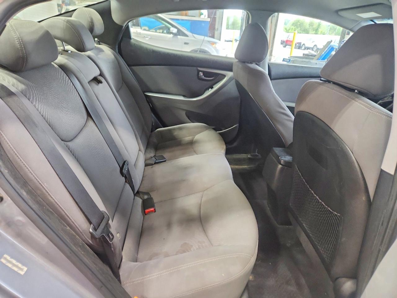 2014 Hyundai Elantra Se Silver vin: KMHDH4AE6EU086812