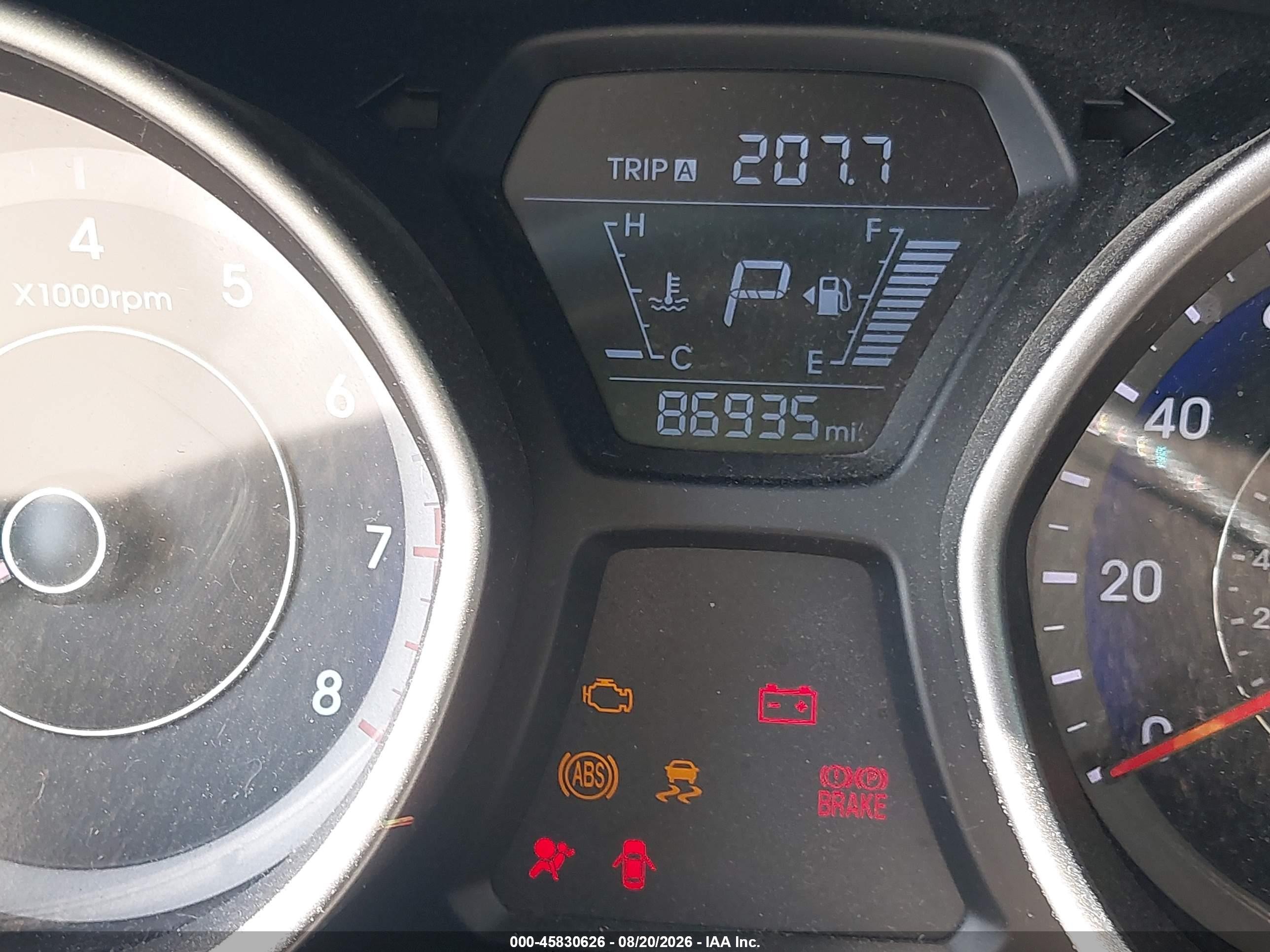 2014 Hyundai Elantra Se Silver vin: KMHDH4AE6EU122630