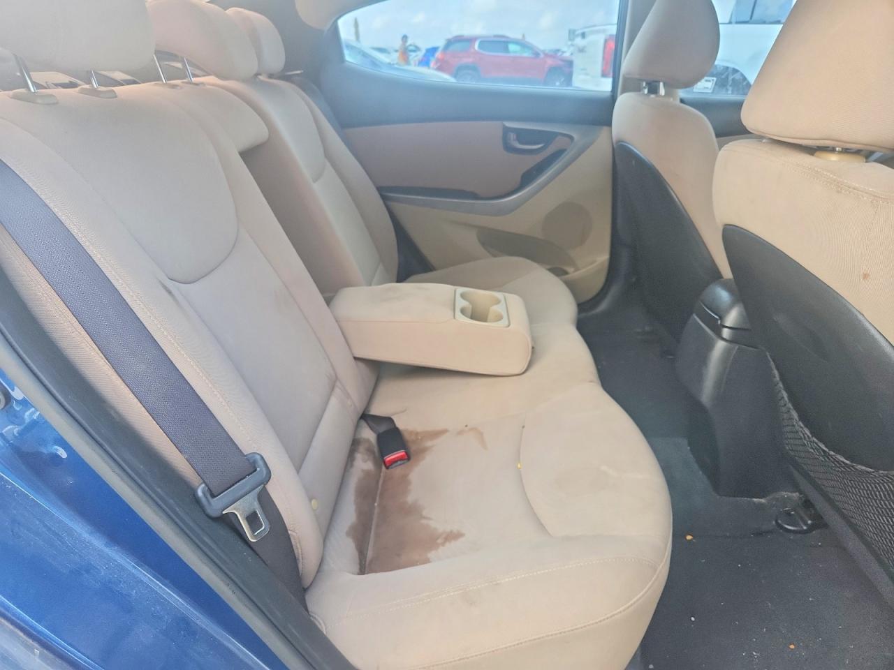 2014 Hyundai Elantra Se Blue vin: KMHDH4AE6EU159242