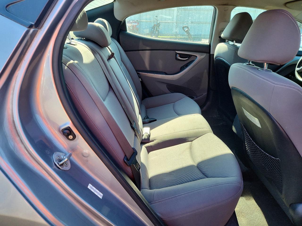 2014 Hyundai Elantra Se Silver vin: KMHDH4AE6EU166255