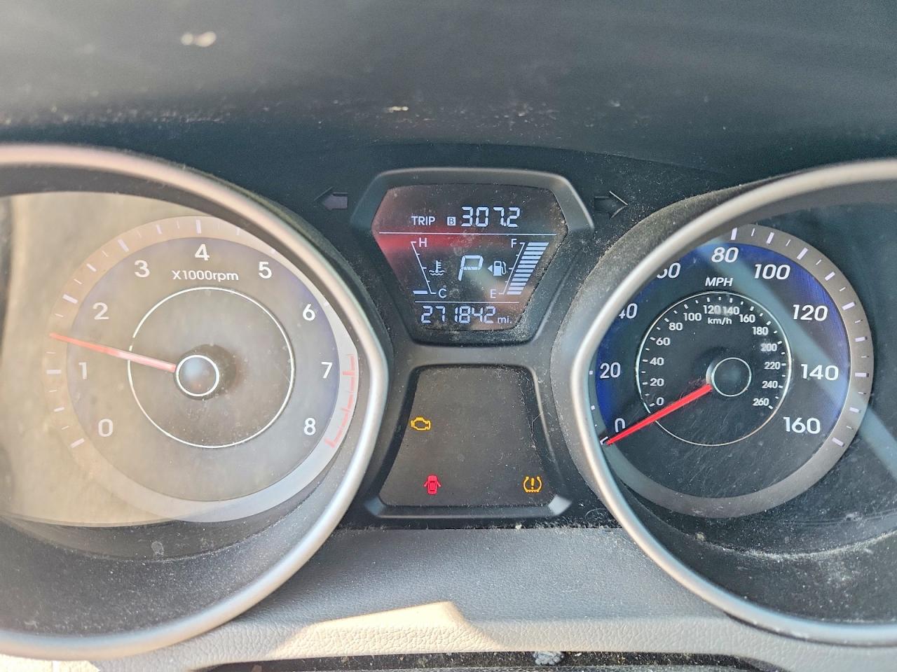 2014 Hyundai Elantra Se Silver vin: KMHDH4AE6EU166255