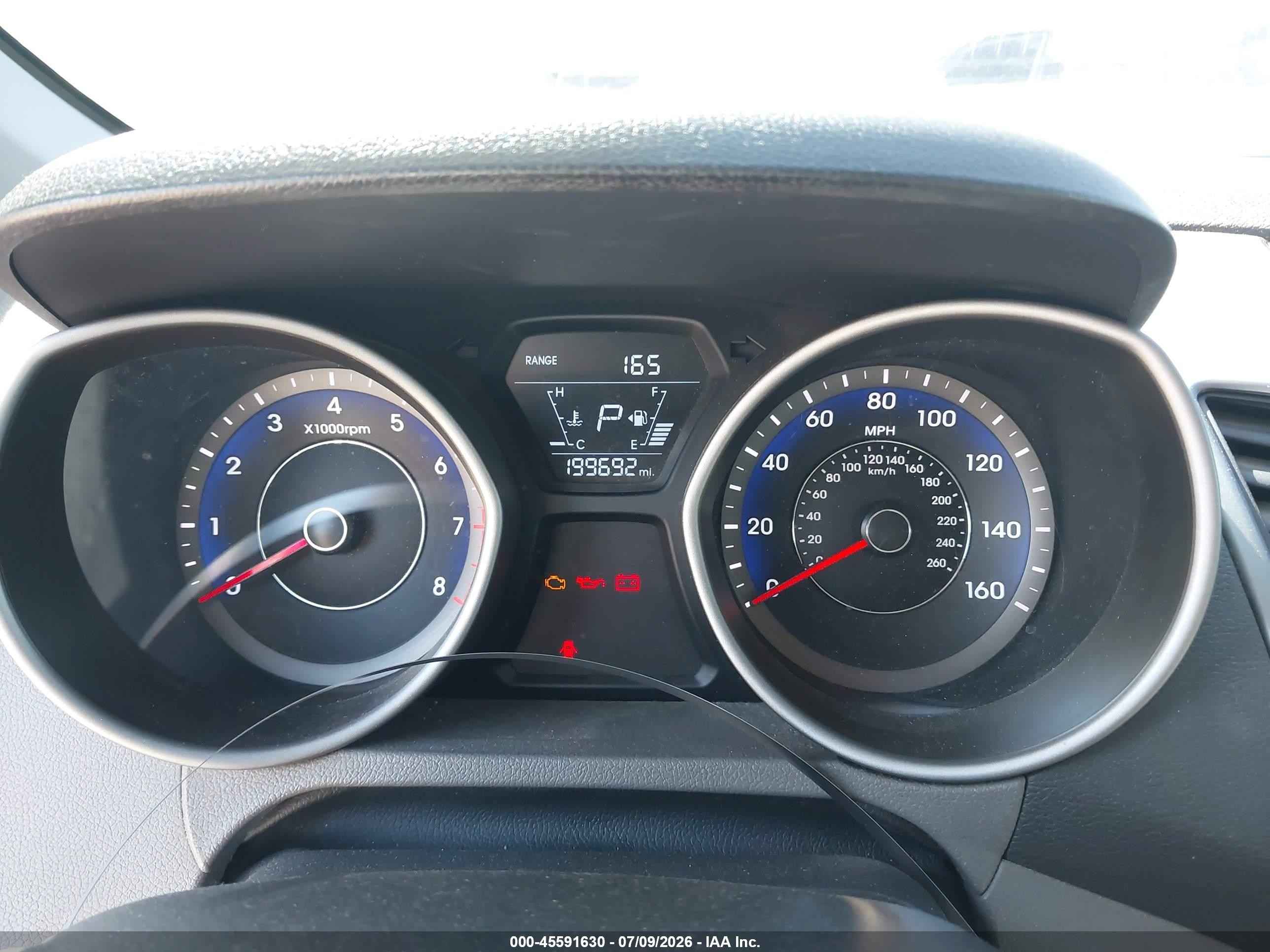 2014 Hyundai Elantra Se Silver vin: KMHDH4AE6EU172718