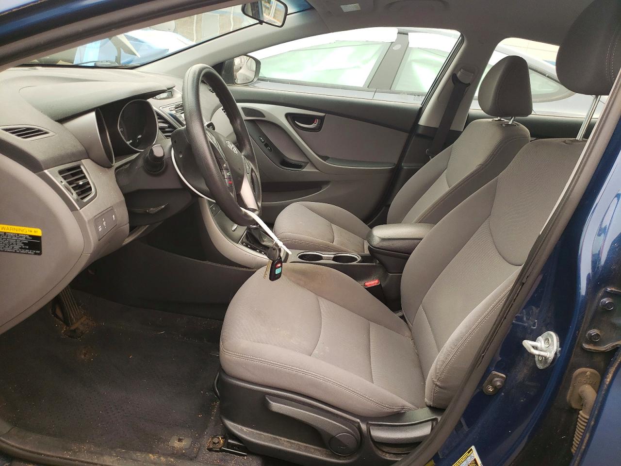 2014 Hyundai Elantra Se Синий vin: KMHDH4AE6EU179460