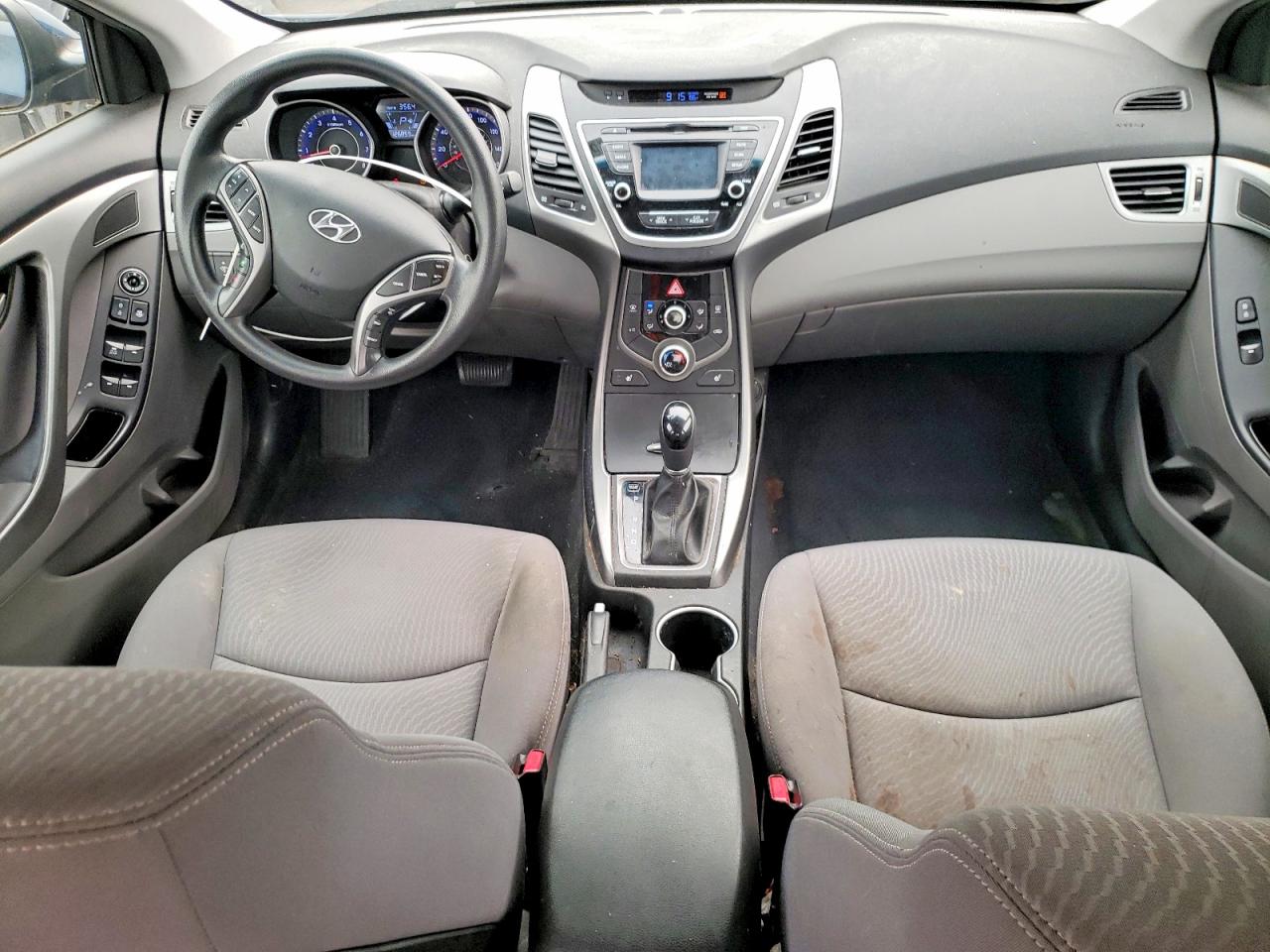 2014 Hyundai Elantra Se Синий vin: KMHDH4AE6EU179460