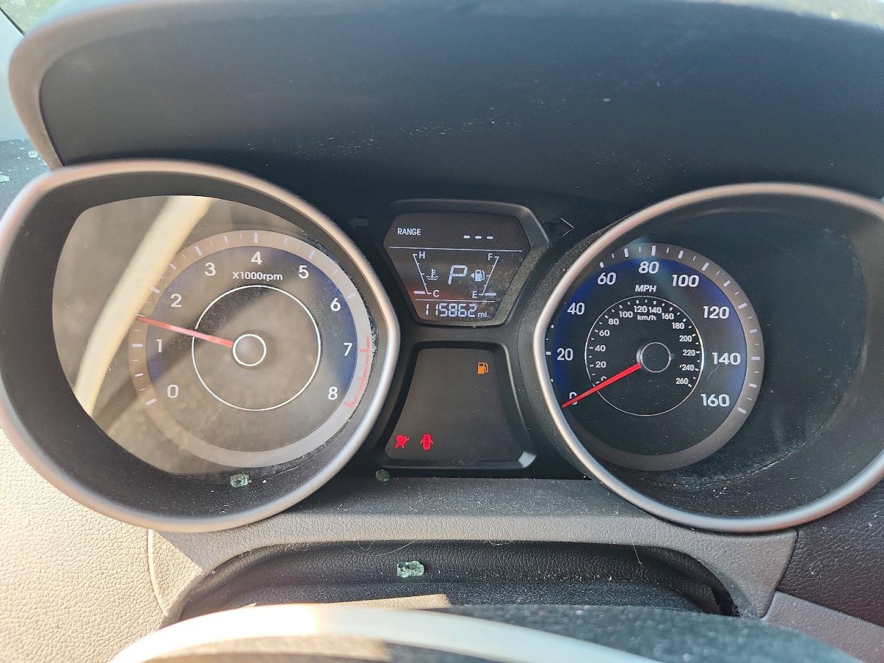 2014 Hyundai Elantra Se Серебряный vin: KMHDH4AE6EU202770